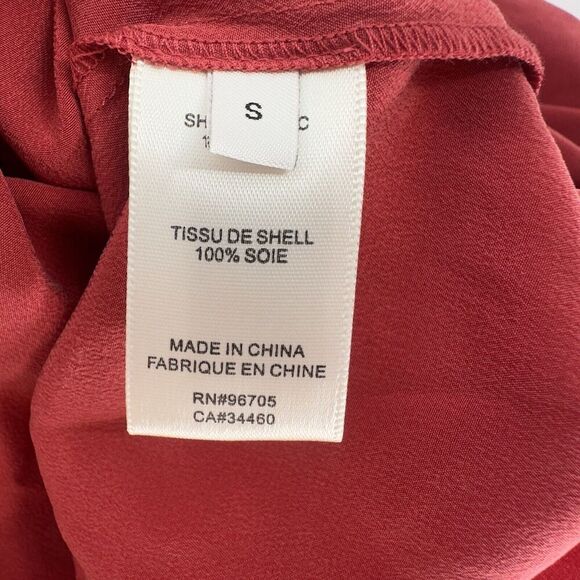 Rebecca Taylor Silk Long Sleeve Pull On‎ Top Blouse NWT $325 Size Small - Picture 13 of 13